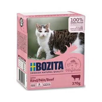 Krmivo pro kočku Bozita Cat kousky v omáčce hovězí TP 370g