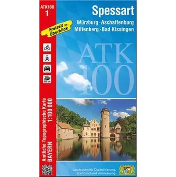 ATK100-1 Spessart (Amtliche Topographische Karte 1:100000) - Landesamt für Denkmalpflege Hessen