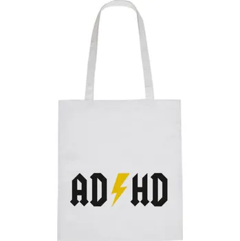 Plátěná taška - ADHD Černá