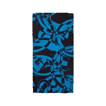 Šátek Mammut Neck Gaiter Scrambled black-glacier blue modrá