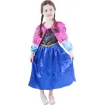 Dětský kostým princezna zimní království - Anna (S) 4-6 let (100-116 cm)