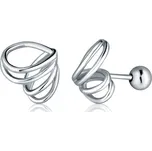 JVD Dámské peckové stříbrné náušnice na šroubek SVLE2657X860000