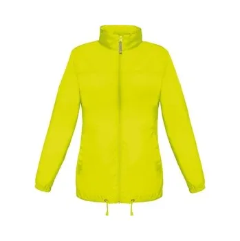 Dámská větrovka Dámská větrovka B&C Sirocco Women - žlutá, XS