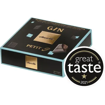 Čokoláda Minibonboniéra Petit 9 chocoMe s gurmánskými čokoládičkami s příchutí ginu