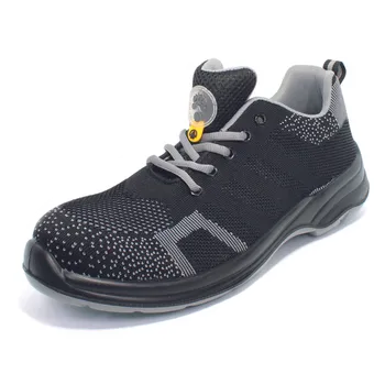 Pracovní obuv PANDA Obuv BARI MF S1P ESD polobotka s kompozitní tužinkou, šedo-černá 0201058709035 35 Šedá/černá