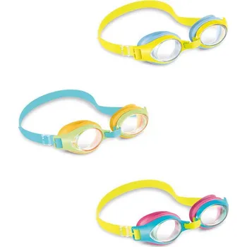 Intex Brýle dětské plavecké vícebarevné Play 3 barvy na kartě 55611