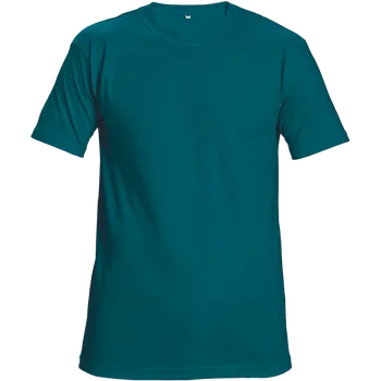 Pánské tričko CERVA Tričko TEESTA 0304004655007 4XL Petrolejová