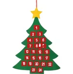 Adventní kalendář kapsář - Vánoční stromek