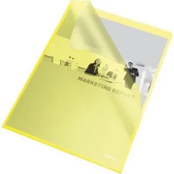 Archivační box Desky L Esselte Standard A4, OP, 115 mic, sáček 25 ks, žlutá (60836)