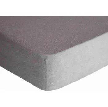 Prostěradlo froté 70x140cm šedé Premium - 70x140cm