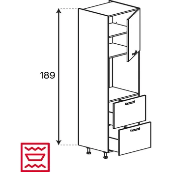 Kuchyňská skříňka Kuchyňská skříňka Mono M SDP60SS2