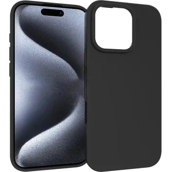 Pouzdro na mobilní telefon Černý gelový obal pro Apple iPhone 16 Pro