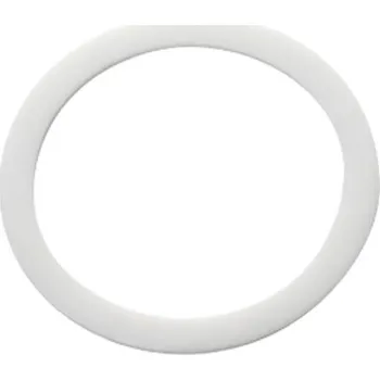 Ploché závitové těsnění z teflonu pro Eurospojku TANKWAGON MK a TWK DN100 4", do +250 °C, barva bílá KOVAZ GD100PTFE