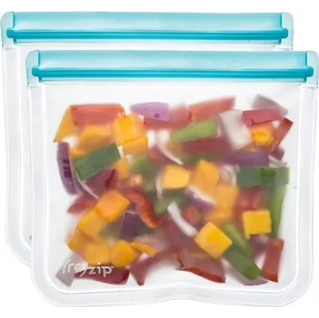 Sáček na potraviny (Re)zip Lunch placatý - 2ks (21,5x19,7) varianta: BA935L-AQA