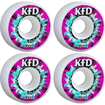 Skateboard Kolečka pro skateboard KFD Blast | 52x32mm | sada 4ks | PINK