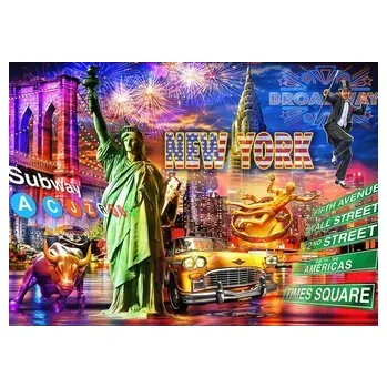 Puzzle BLUEBIRD Puzzle Krásy New Yorku 500 dílků