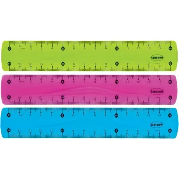 pravítka Pravítko Centrum, flexibilní, 15 cm