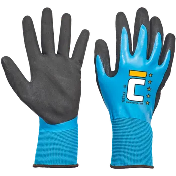 Pracovní rukavice ČERVA Rukavice TETRAX s blistrem, máčené v latexu 0108013299080BN 8