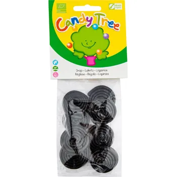 Šneci s příchutí lékořice 100 g BIO CANDY TREE