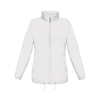 Dámská větrovka Dámská větrovka B&C Sirocco Women - bílá, XL