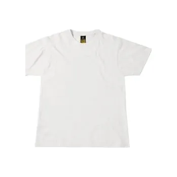 Dámské tričko Pracovní triko B&C Pro Perfect Pro - bílé, S