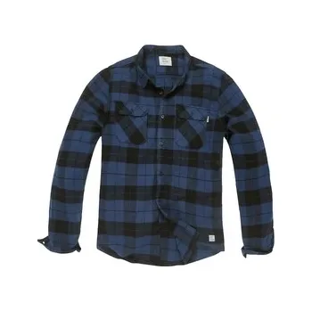 Pánské oblečení Košile Vintage Industries Sem Flannel - navy, XXL
