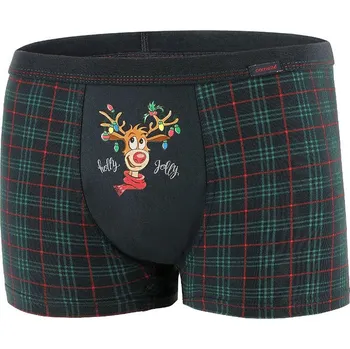 Pánské spodní prádlo Boxerky Vánoční SOB 007/63, VELIKOST L