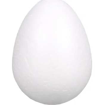 Velikonoční dekorace Polystyrenové vejce 12cm 6ks