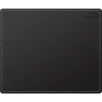 Počítačové příslušenství Podložka pod myš "Notary Soft Touch", černá, koženková, pevná, SPEEDLINK SL-6243-LBK