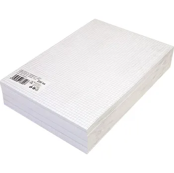 Karton Kreslicí karton A4 220g 200ks bílý čtverečkovaný