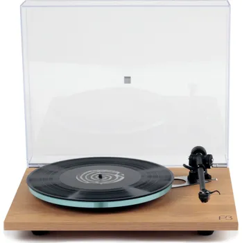 Gramofon Rega Planar 3 světlý dub + Nd3 MM (Model gramofonu Rega Planar 3 v provedení světlý dub as přenoskou Nd3 MM)
