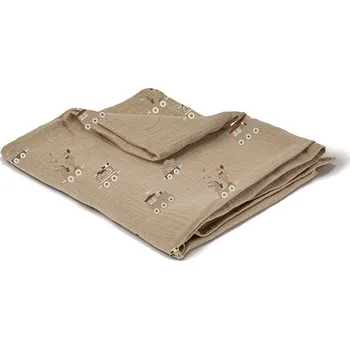 látková plena NUUROO Minnie Mušelínová zavinovací plena Carnival Train