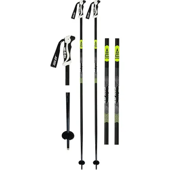 Sport Sulov® Sjezdové hole SULOV® RIOT, černé Délka lyžařské hole: 130