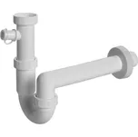 Plast Brno Sifon dřezový bez výpusti, s přípojkou 6/4" x 40 mm, EM36440