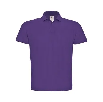 Polokošile B&C Piqué - fialová, 4XL