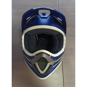 Helma na motorku Moto přilba LS2 vel. M (52) - modrá