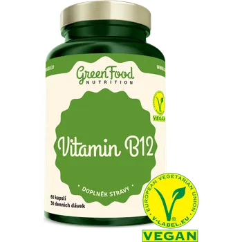 GreenFood Nutrition Vitamin B12 90 kapslí