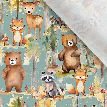 Úplet Takoy lesní dobrodružství zvířátek tmavá máta