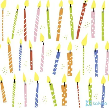 Papírový ubrousek Ubrousky B-day candles 33 x 33 cm 20 ks