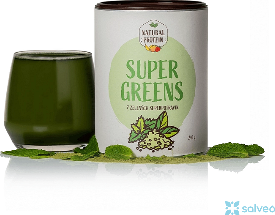 Super Greens 7 zelených potravin NaturalProtein 240 g