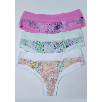 Kalhotky Dámské brazilky Lovelygirl 6581 Barva: Vícebarevná, Velikost: XL