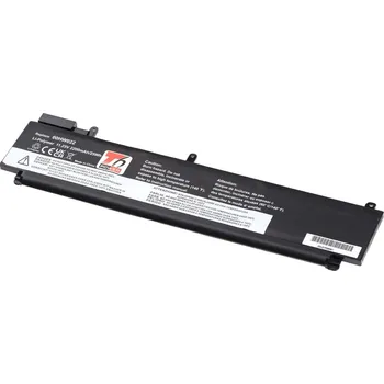 Příslušenství pro notebook Baterie do notebooku T6 Power pro notebook Lenovo 00HW023, Li-Poly, 11,25 V, 2200 mAh (25 Wh), černá