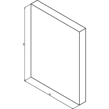 Krbová kamna NDV-000055 - FL09K01 - Šamotová cihla 300x230x30