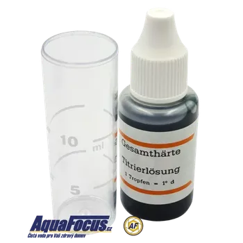 Změkčovač vody Tester na měření celkové tvrdosti vody – 1 x 15 ml