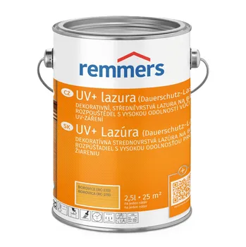 Remmers UV+ lazura 2,5 l, borovice