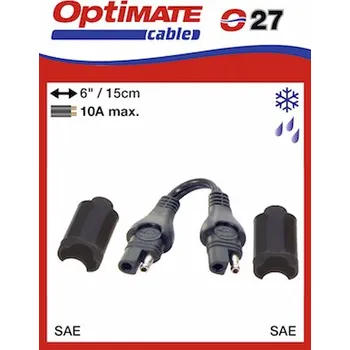 Nabíječka autobaterie Tecmate O27 příslušenství k Accumate a Optimate - Obrácení polarity u SAE kabelu