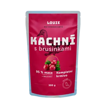 Krmivo pro psa Kachní kapsička s brusinkami LOUIE Balení: 300 g Kompletní krmivo pro psy