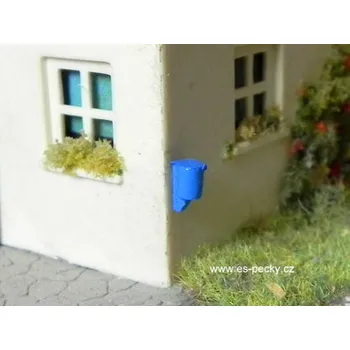 Modelová železnice závěsné kovové koše 5ks BDDP 19356