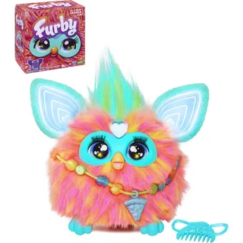 Dětské zboží HASBRO PLYŠ Furby interaktivní korálový zvířátko na baterie Světlo Zvuk | 379929