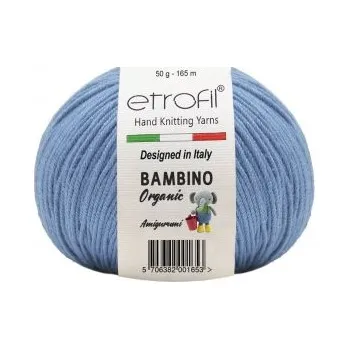 Příze Etrofil Bambino Organic modrá 70512